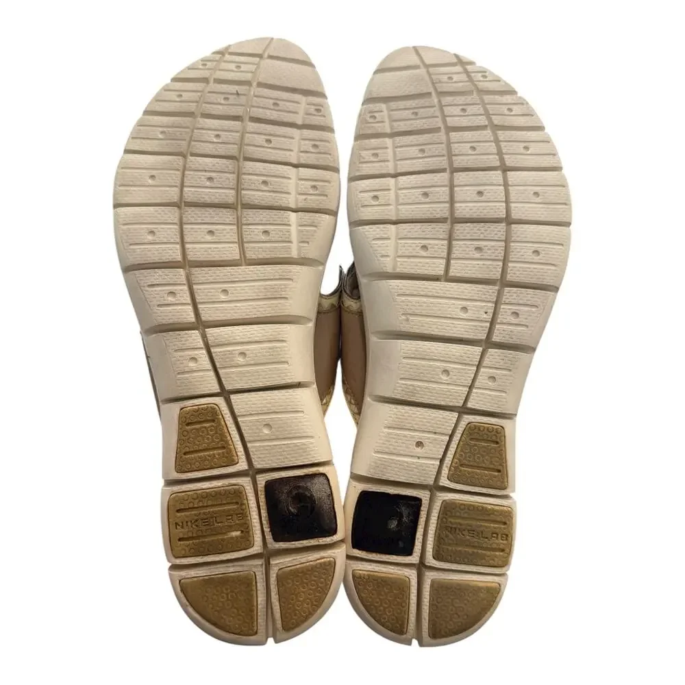 Cole Haan Leather Slide Sandals Beige Cream Women’s 6.5B D21602